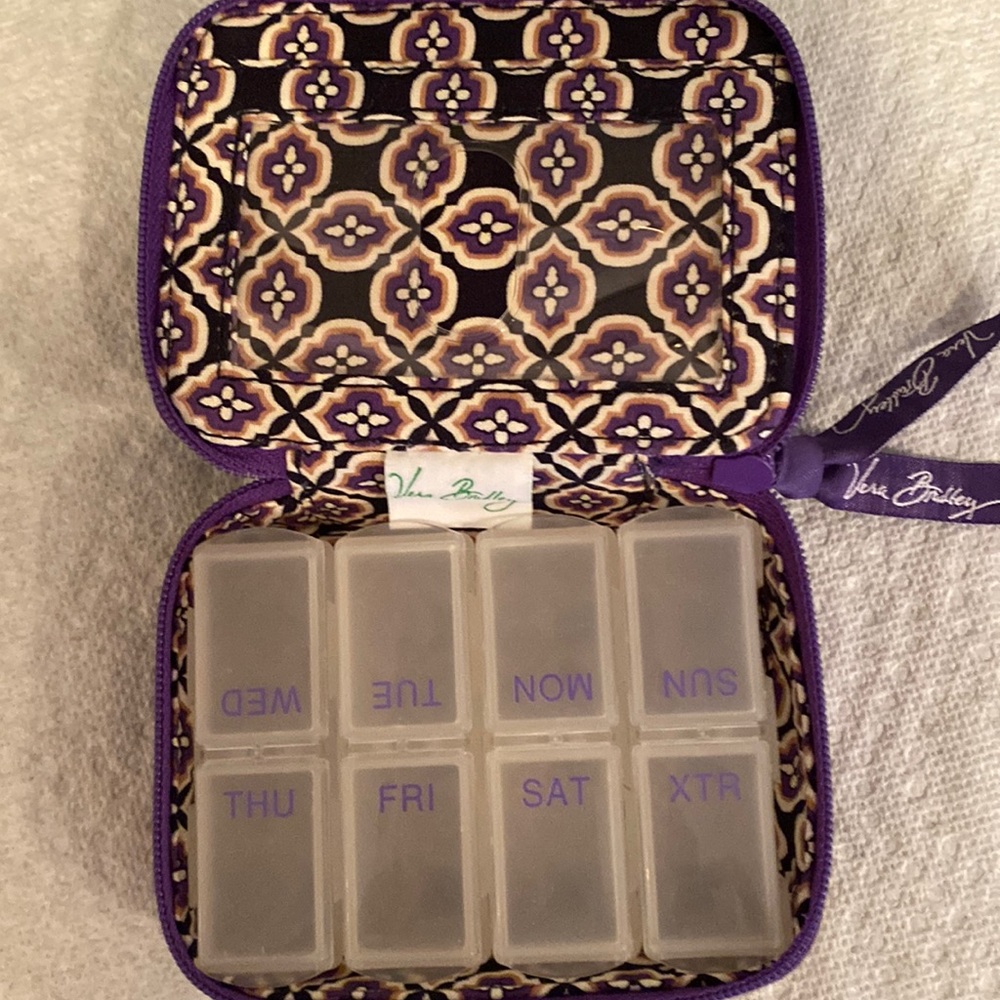 Vera Bradley vitamin box